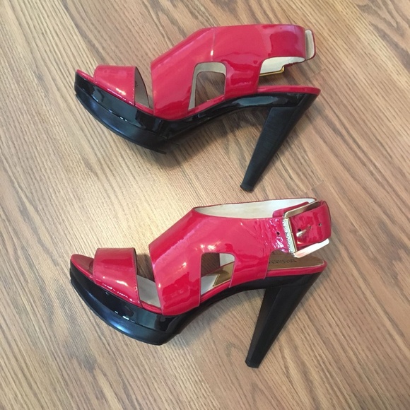 Michael Kors Red Shoes Woman - Picture 7 of 8